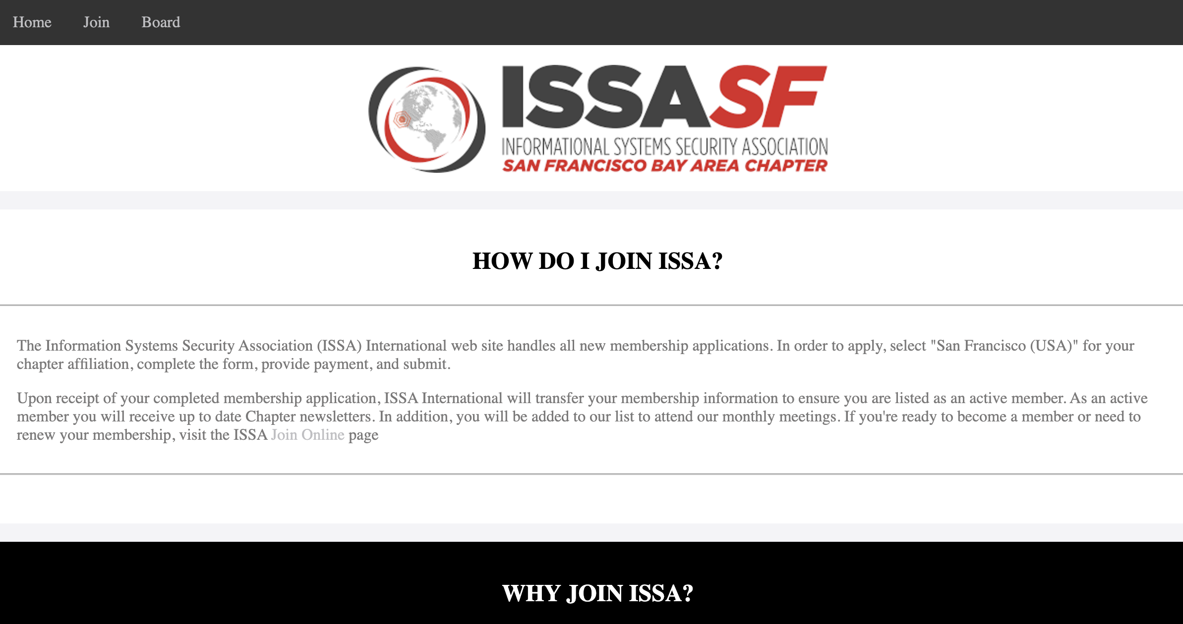 Picture of Shadow Website